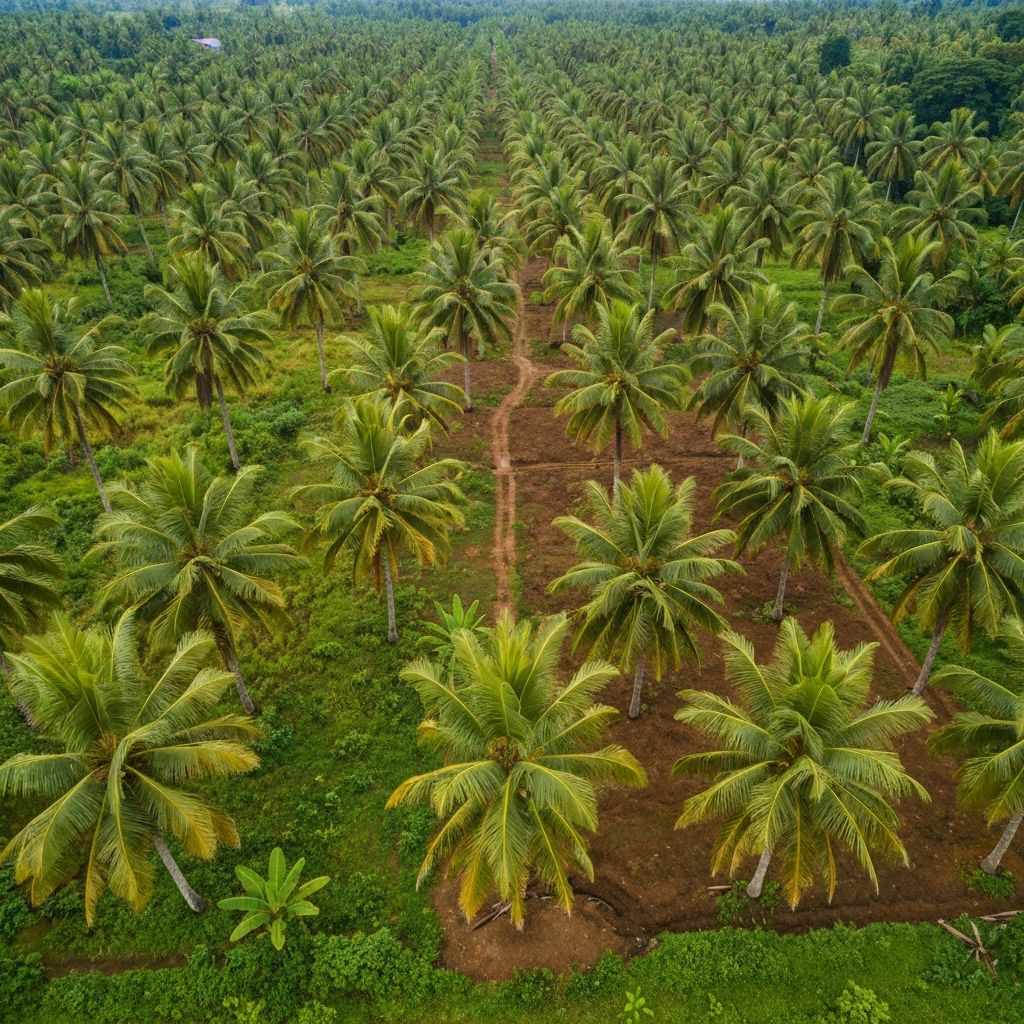Sustainable coconut farming